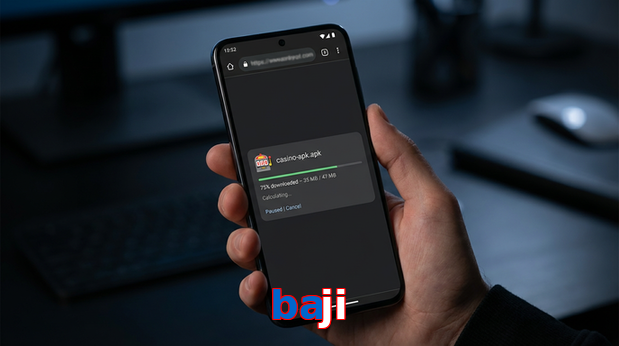 Main screen of Baji apk page for PK players