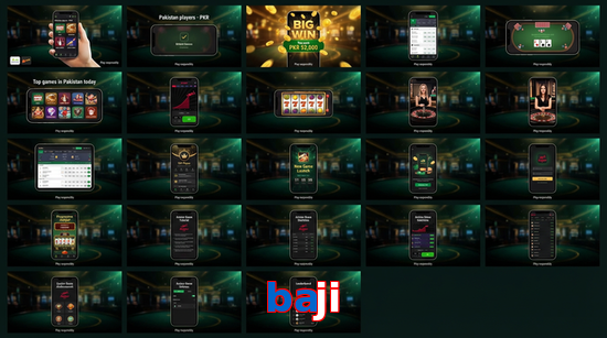 Main screen of Baji bet page for PK players