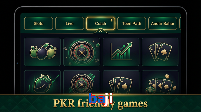 Game list for Baji games section