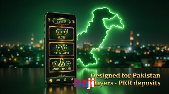 Main screen of Baji pk page for PK players