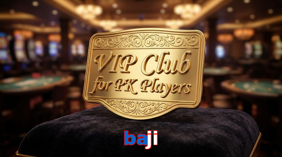 Main screen of Baji vip page for PK players